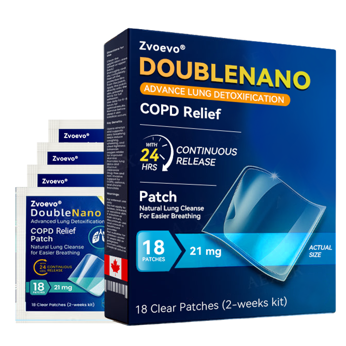 🌿✅𝐎𝐟𝐟𝐢𝐜𝐢𝐚𝐥 𝐒𝐭𝐨𝐫𝐞:🔥 Hot Sale - Limited Stocks 🌿 Zvoevo® DoubleNano COPD Relief Patch 🔥60% OFF🔥