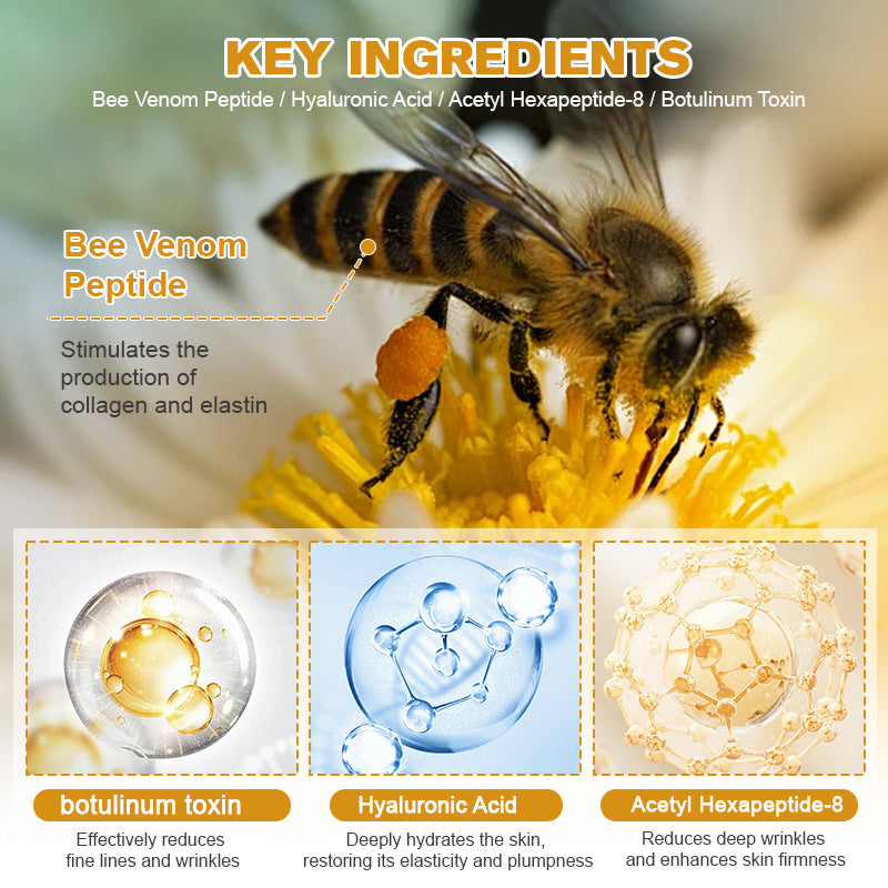 (🛰️Made and Shipped from Canada✅) 👩⚕️Furzero™ Botox Bee Venom Wrinkle Removal Cream-(LAST DAY 70% OFF)