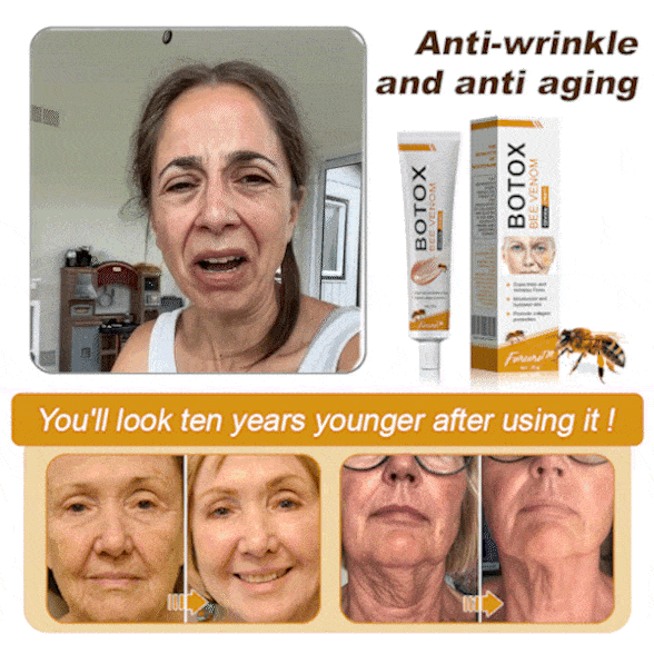 (🛰️Made and Shipped from Canada✅) 👩⚕️Furzero™ Botox Bee Venom Wrinkle Removal Cream-(LAST DAY 70% OFF)
