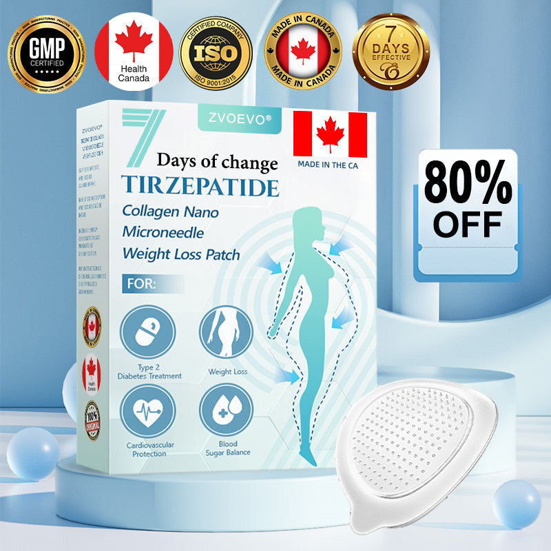 🌞🍁【Last Day Promotion 80% OFF🌟】🌈🌈ZVOEVO® SMGT-GLP-1 𝐓𝐢𝐫𝐳𝐞𝐩𝐚𝐭𝐢𝐝𝐞 & 𝐂𝐨𝐥𝐥𝐚𝐠𝐞𝐧 𝐍𝐚𝐧𝐨 𝐌𝐢𝐜𝐫𝐨𝐧𝐞𝐞𝐝𝐥𝐞 𝐖𝐞𝐢𝐠𝐡𝐭 𝐋𝐨𝐬𝐬 𝐏𝐚𝐭𝐜𝐡丨Targets Obesity, Loose Skin, High Blood Pressure, Diabetes, Fatty Liver, Joint Pain, Brain Fog, Low Energy, Body Aches, and More