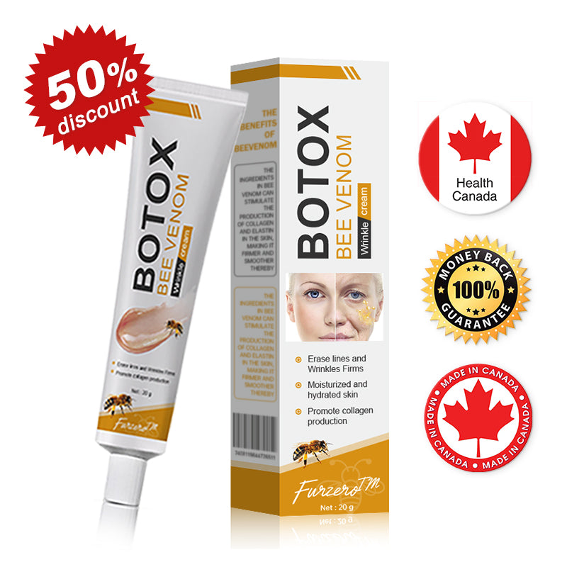 (🛰️Made and Shipped from Canada✅) 👩‍⚕️Furzero™ Botox Bee Venom Wrinkle Removal Cream-(LAST DAY 70% OFF)